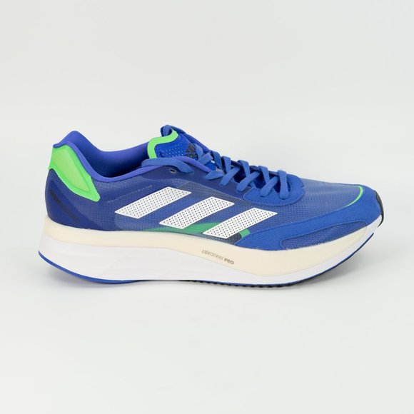 Adidas Adizero Boston 10 \'Sonic Ink Screaming Green\' FZ2498 Marathon size 13 main image 7